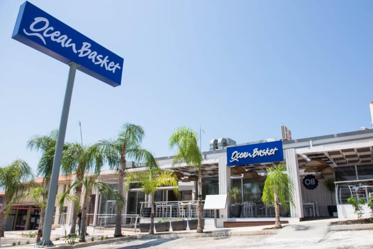Ocean Basket Coral Bay Paphos Seafood restaurant