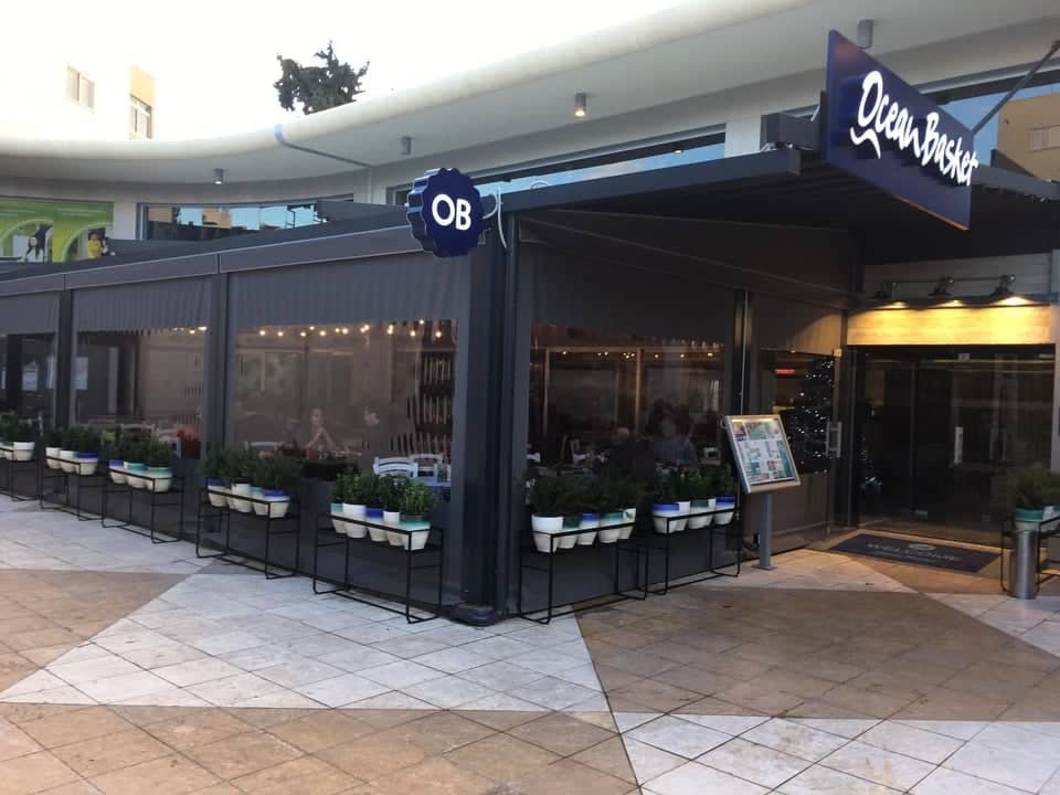 Ocean Basket Germasogeia seafood in Limassol