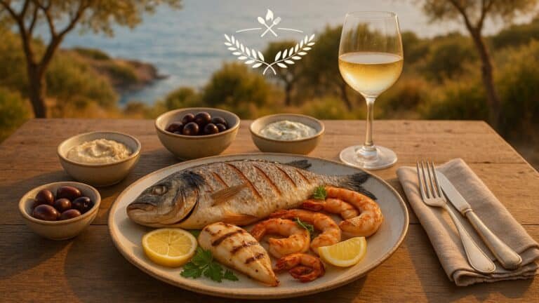 Traditional Cypriot dishes representing Paphos, Limassol, and Nicosia regional cuisines