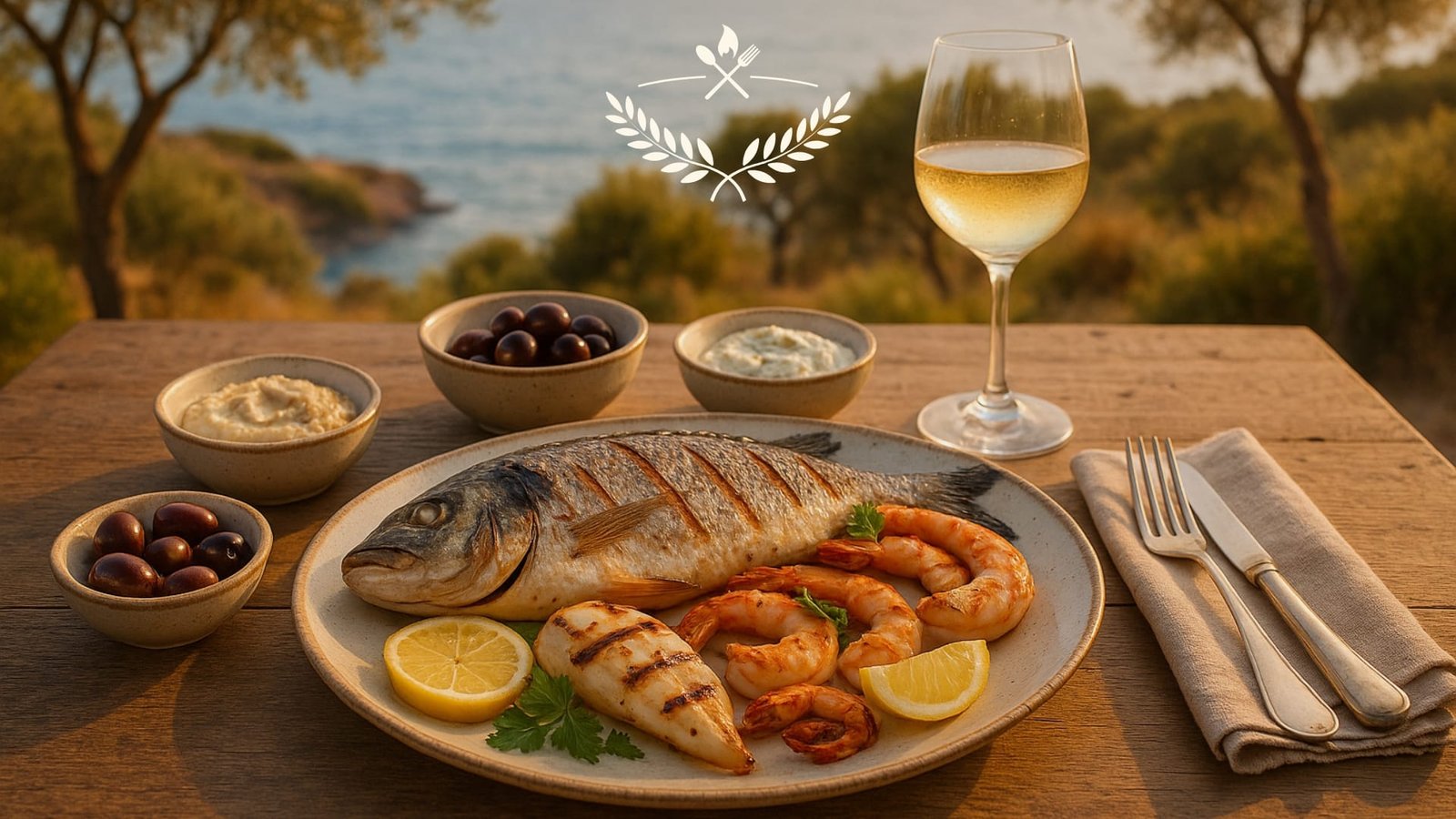 Traditional Cypriot dishes representing Paphos, Limassol, and Nicosia regional cuisines