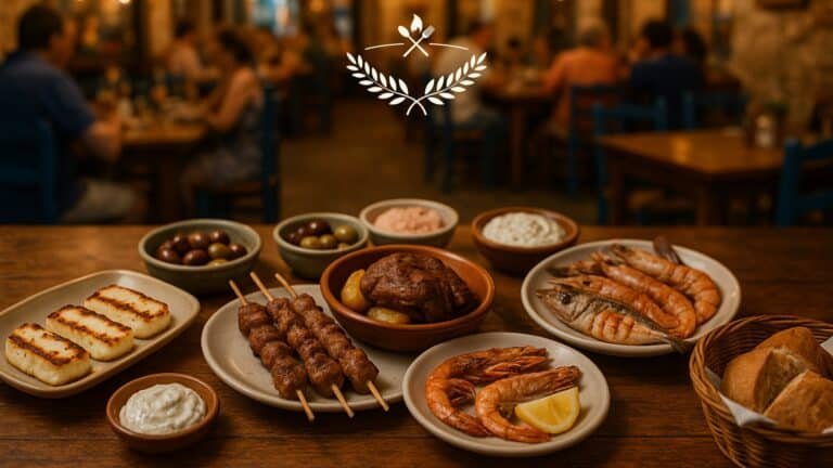 Traditional taverna in Larnaca serving Cypriot meze and seafood – Restaurants Cyprus guide