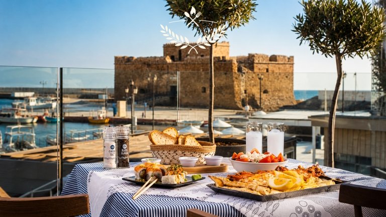 Best Restaurants in Cyprus for 2026 featuring Ocean Basket Paphos Limanaki, Sky7 Fine Dining Restaurant and Ierambelos